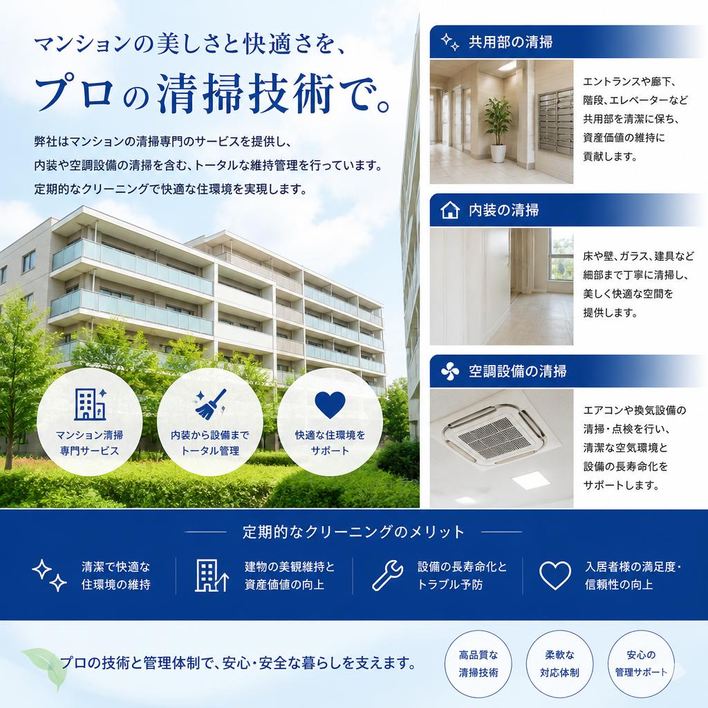 私たちのクリーニングサービス