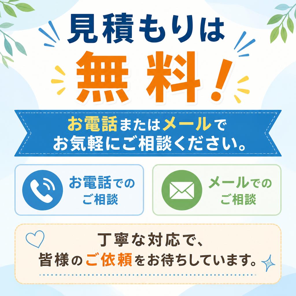 今すぐお問い合わせを！